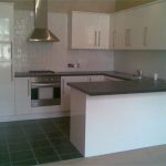 B&M Builders, Newly fitted kitchen.