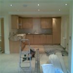 B&M Builders, Newly fitted kitchen in progress.